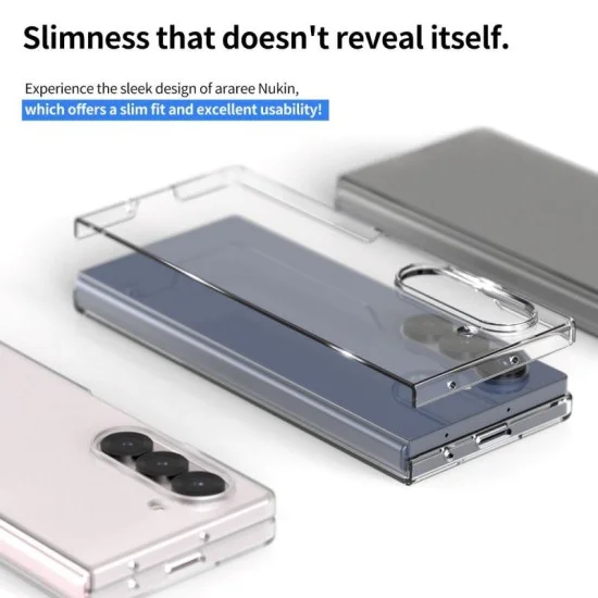 Cover Samsung Z Fold 6 Nukin Case Araree - Clear